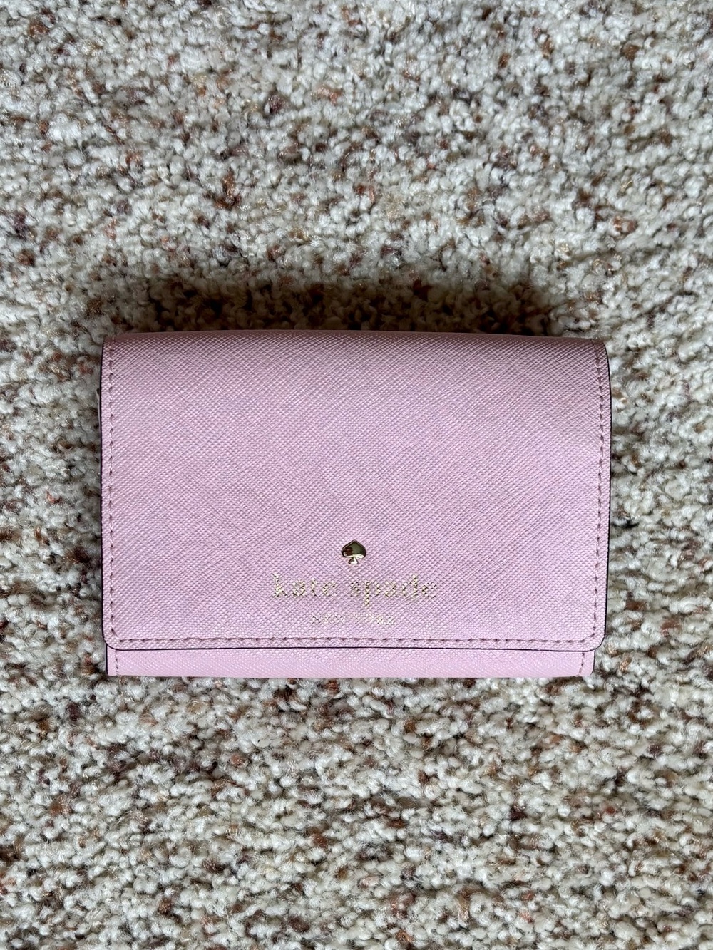 Kate Spade Mikas Pond Christine Small Wallet Card Holder Light Pink